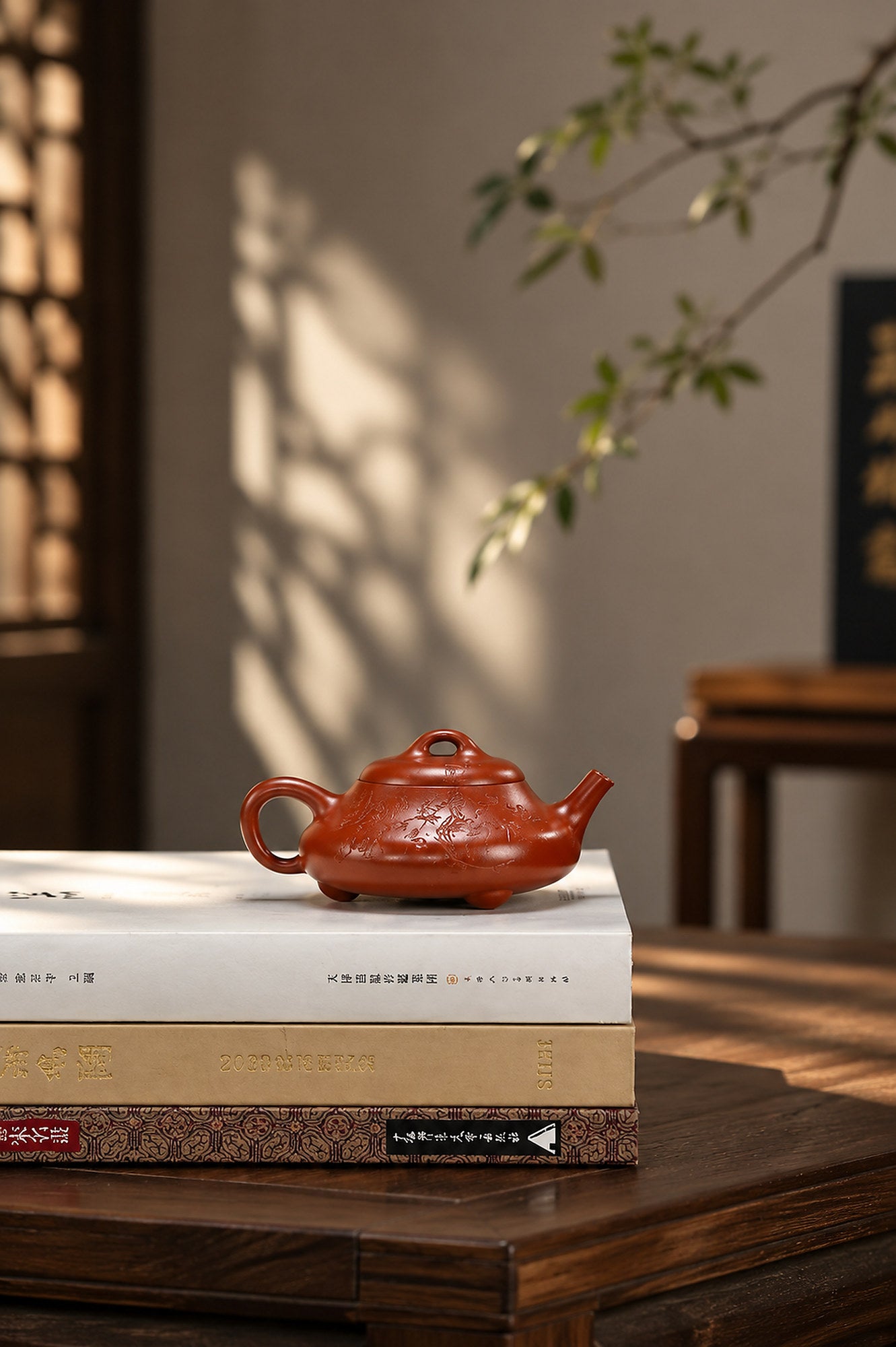 Product view 2 of 130ml Chu Piao zisha teapot in Zhuni Clay, No. 357