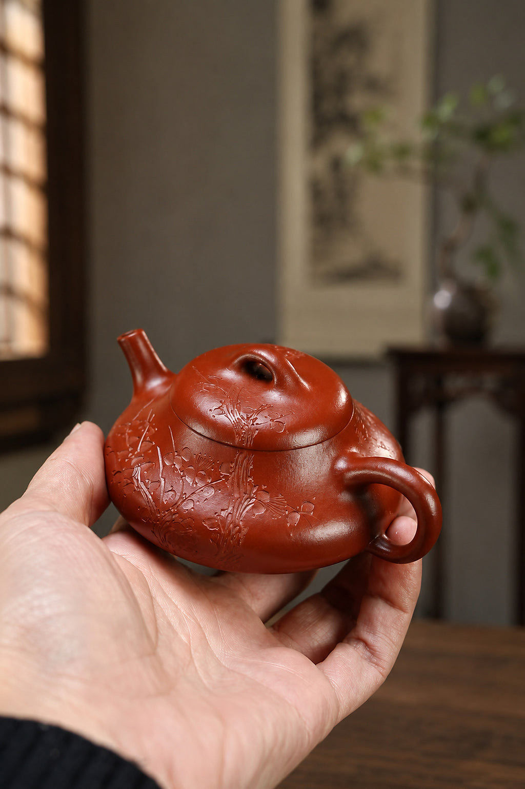 Product view 7 of 130ml Chu Piao zisha teapot in Zhuni Clay, No. 357