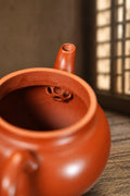 Product view 1 of 110ml Da Bin Ru Yi zisha teapot in Xiao Hongni Clay, No. 347