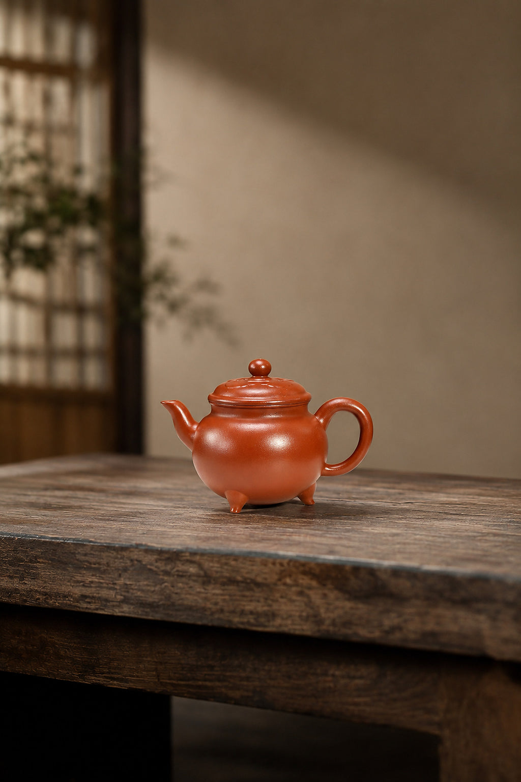 Product view 3 of 110ml Da Bin Ru Yi zisha teapot in Xiao Hongni Clay, No. 347