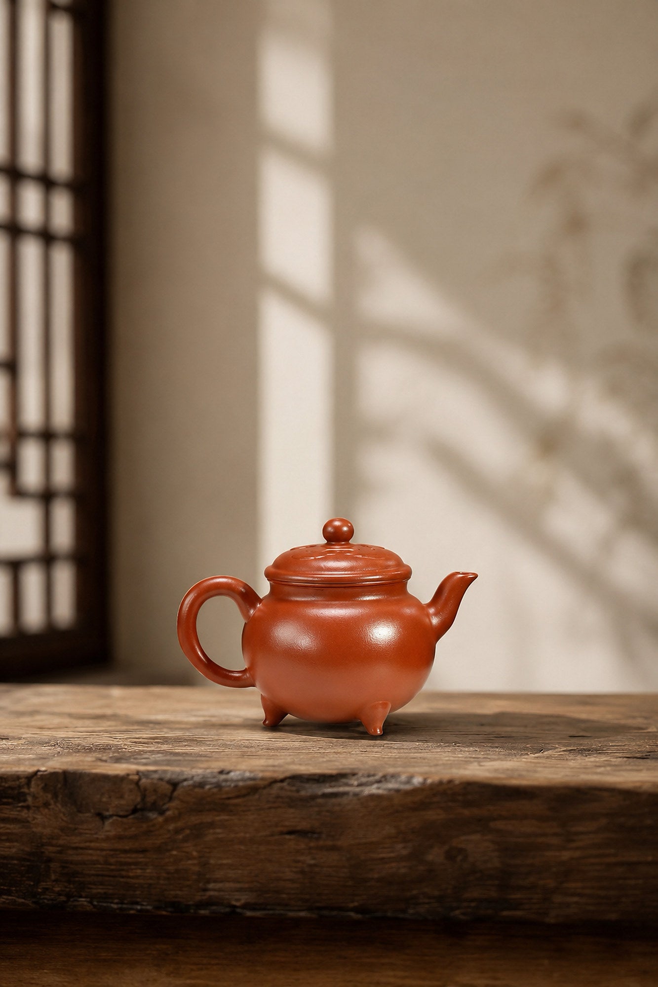 Product view 6 of 110ml Da Bin Ru Yi zisha teapot in Xiao Hongni Clay, No. 347