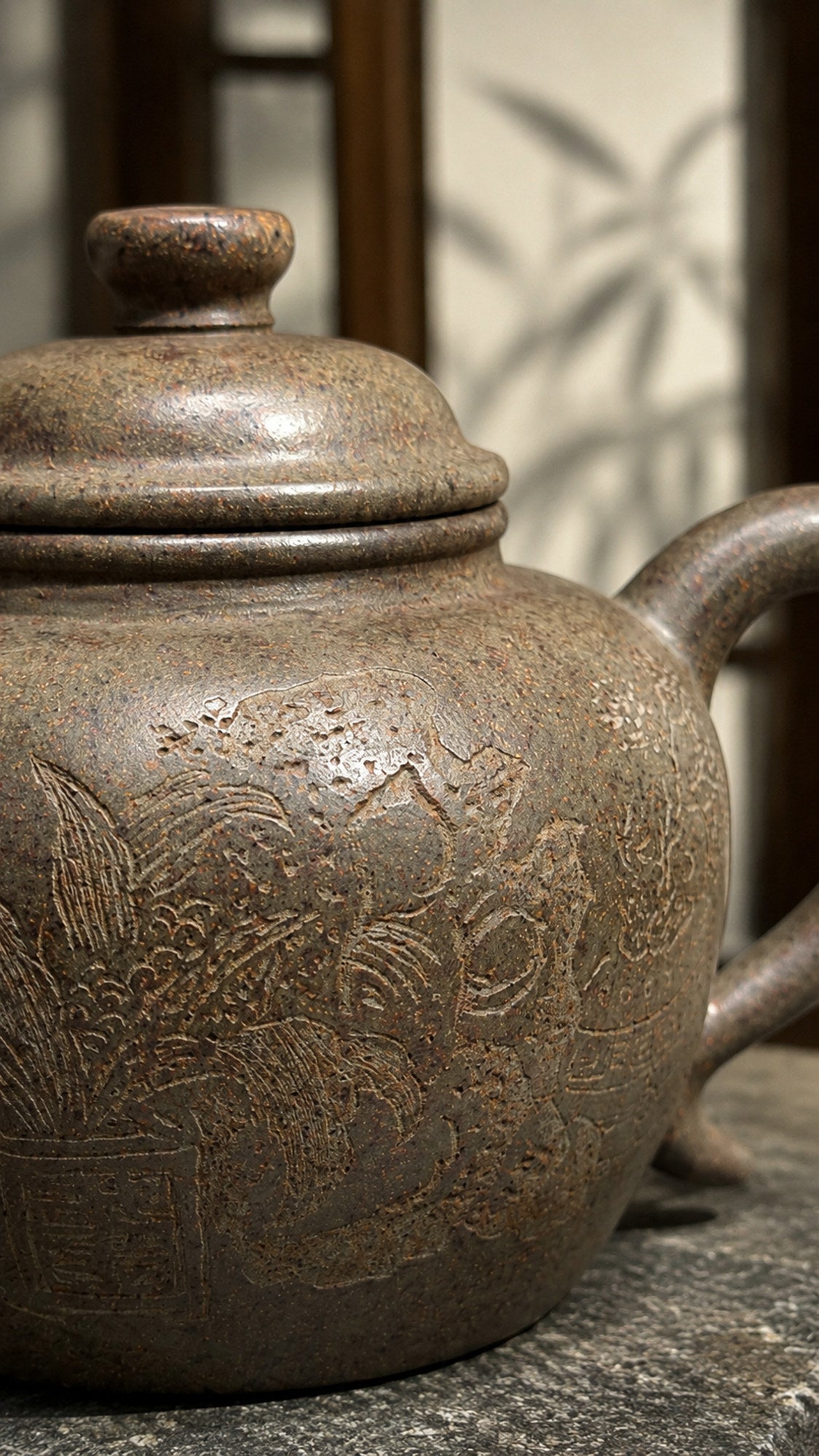 Product view 3 of 200ml Da Bin Yuan Niu zisha teapot in Xiekeqing Clay, No. 189