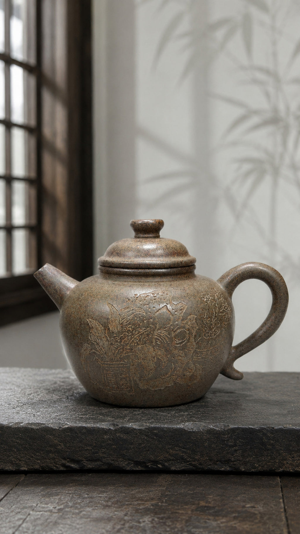 Product view 6 of 200ml Da Bin Yuan Niu zisha teapot in Xiekeqing Clay, No. 189