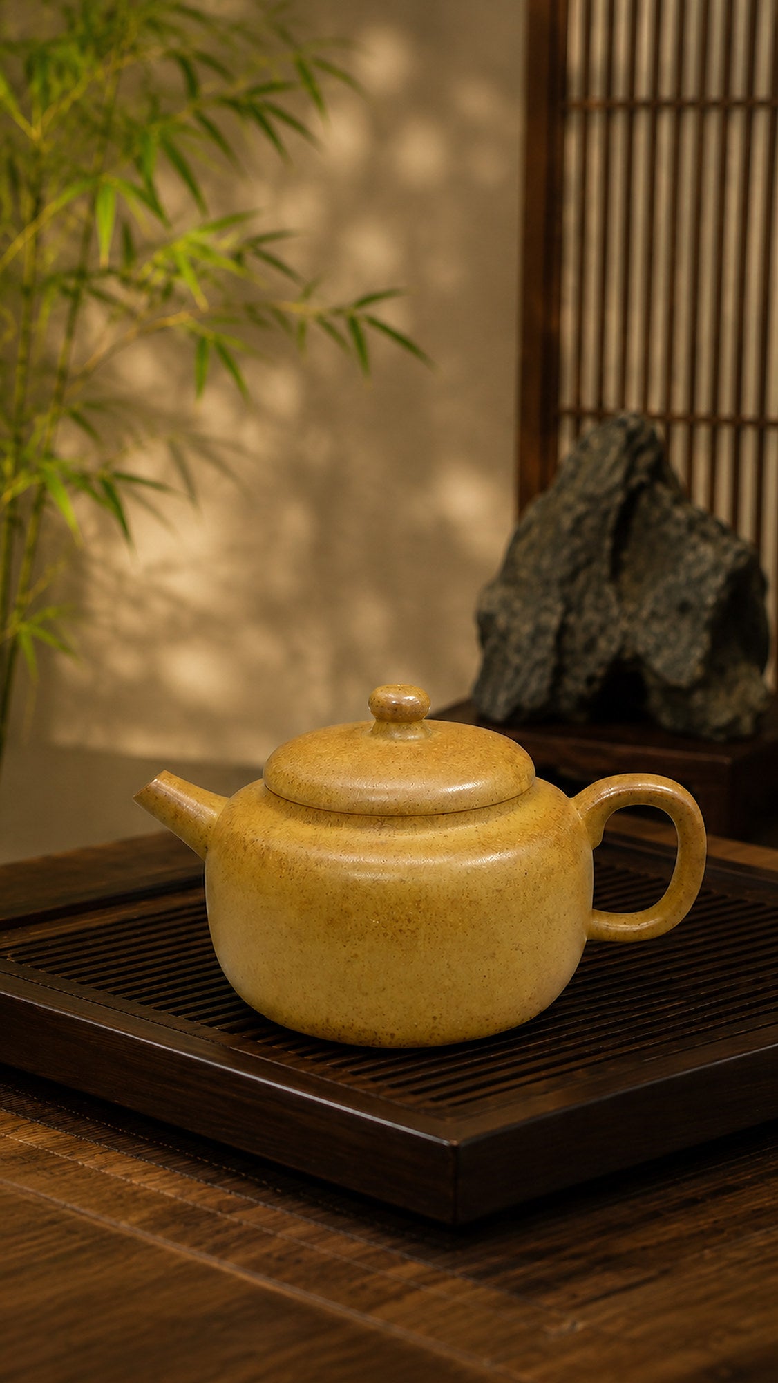 Product view 1 of 110ml Dezhong zisha teapot in Benshan Luni Clay, No. 053
