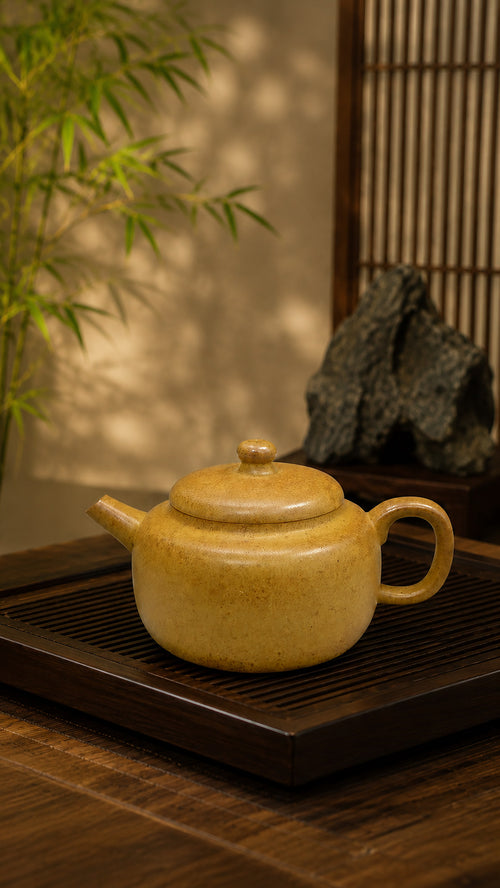 Product view 1 of 110ml Dezhong zisha teapot in Benshan Luni Clay, No. 053