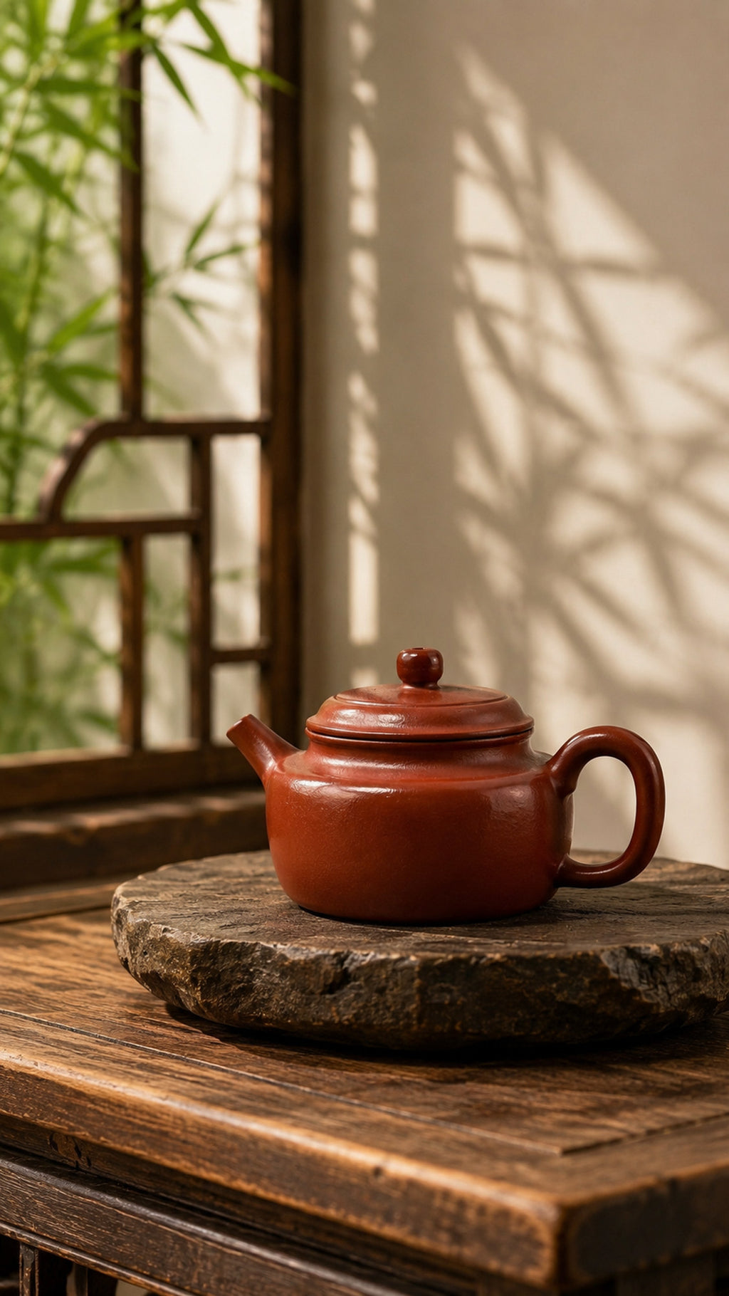 Product view 1 of 110ml Dezhong zisha teapot in Dahongpao Clay, No. 219