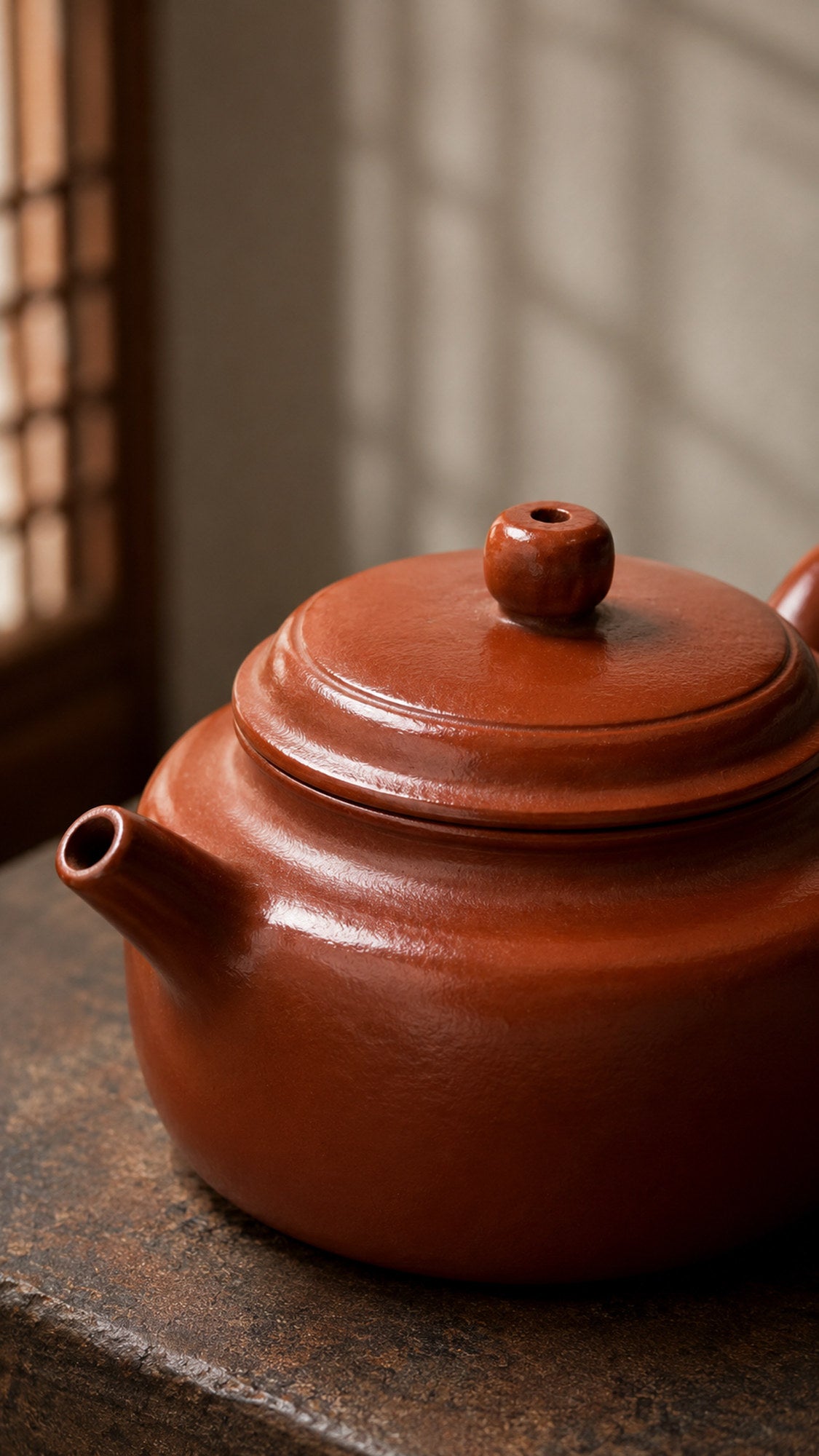 Product view 3 of 110ml Dezhong zisha teapot in Dahongpao Clay, No. 219