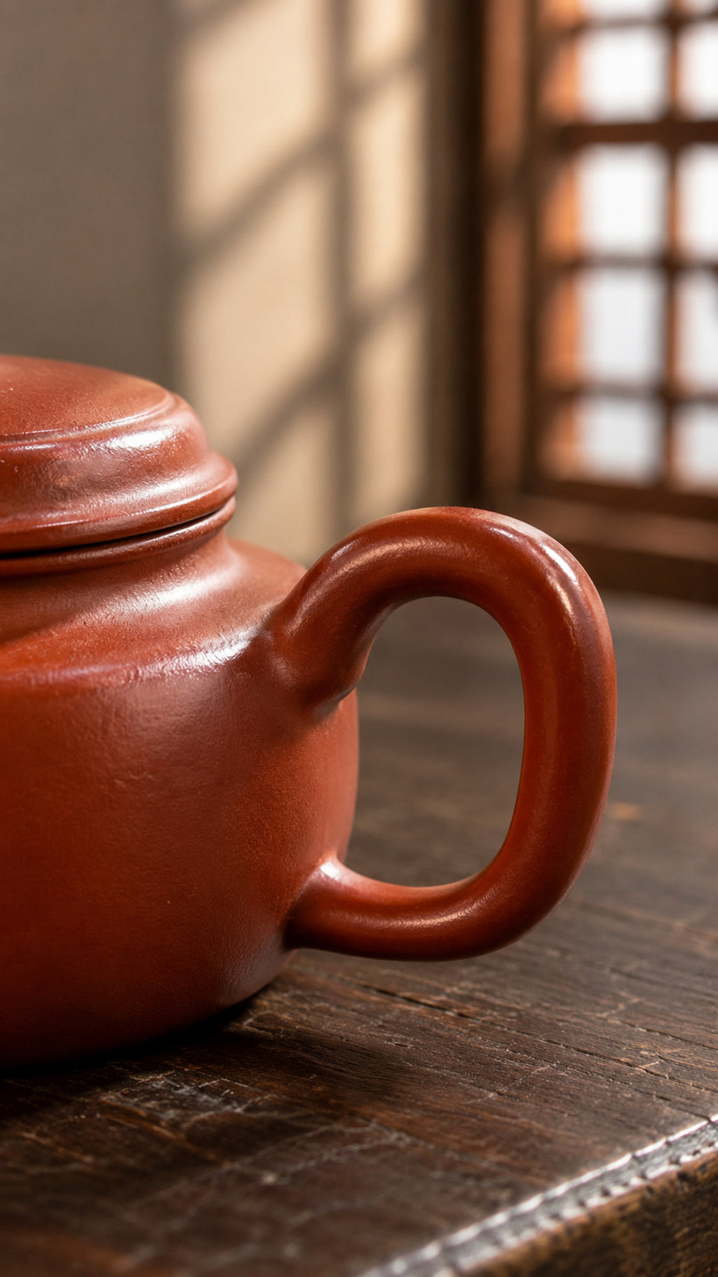 Product view 5 of 110ml Dezhong zisha teapot in Dahongpao Clay, No. 219