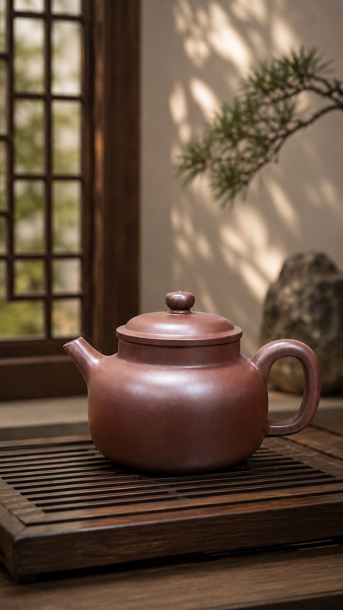 Product view 1 of 110ml Dezhong zisha teapot in Dicaoqing Zini Clay, No. 059