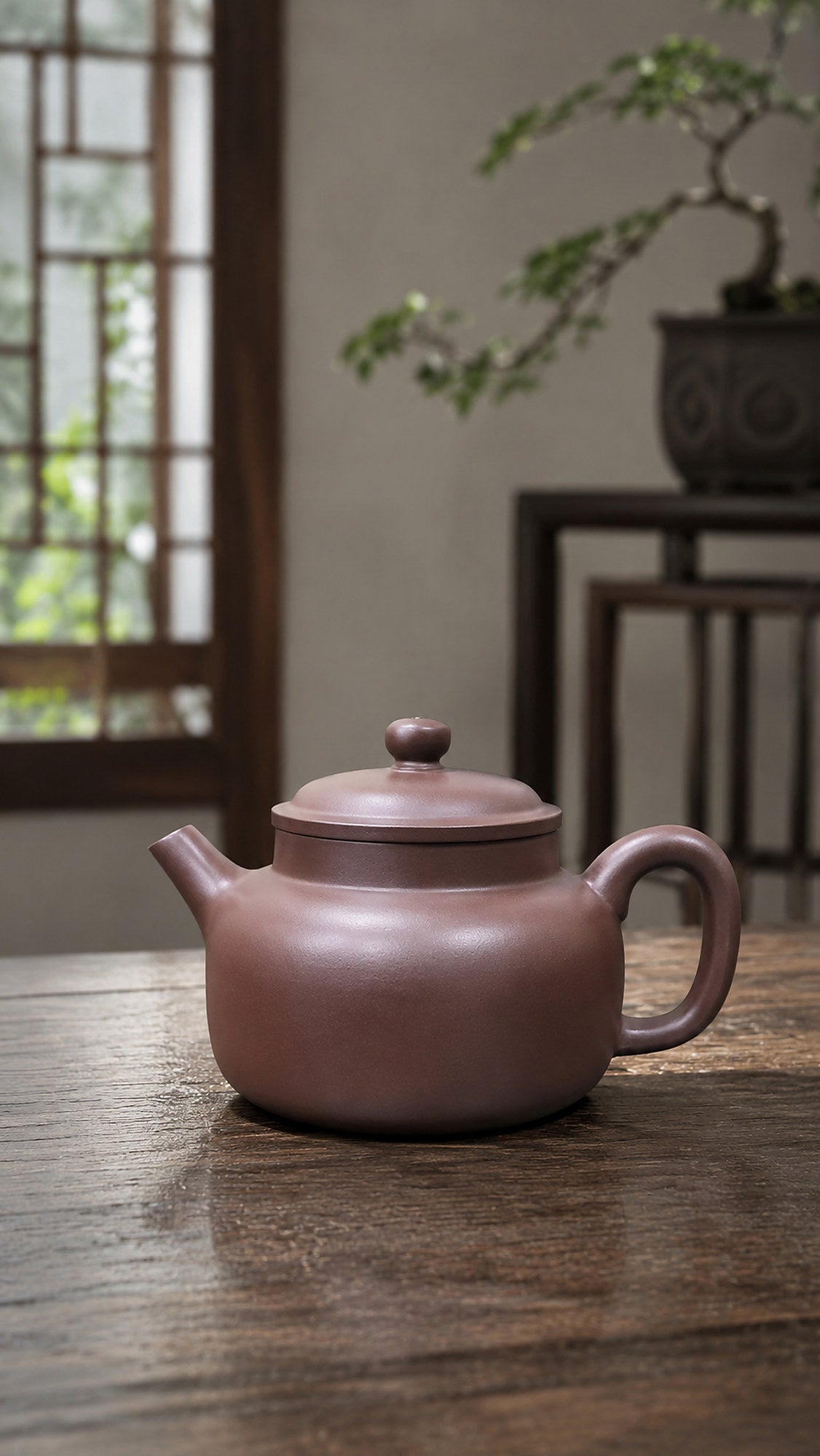 Product view 2 of 110ml Dezhong zisha teapot in Dicaoqing Zini Clay, No. 059