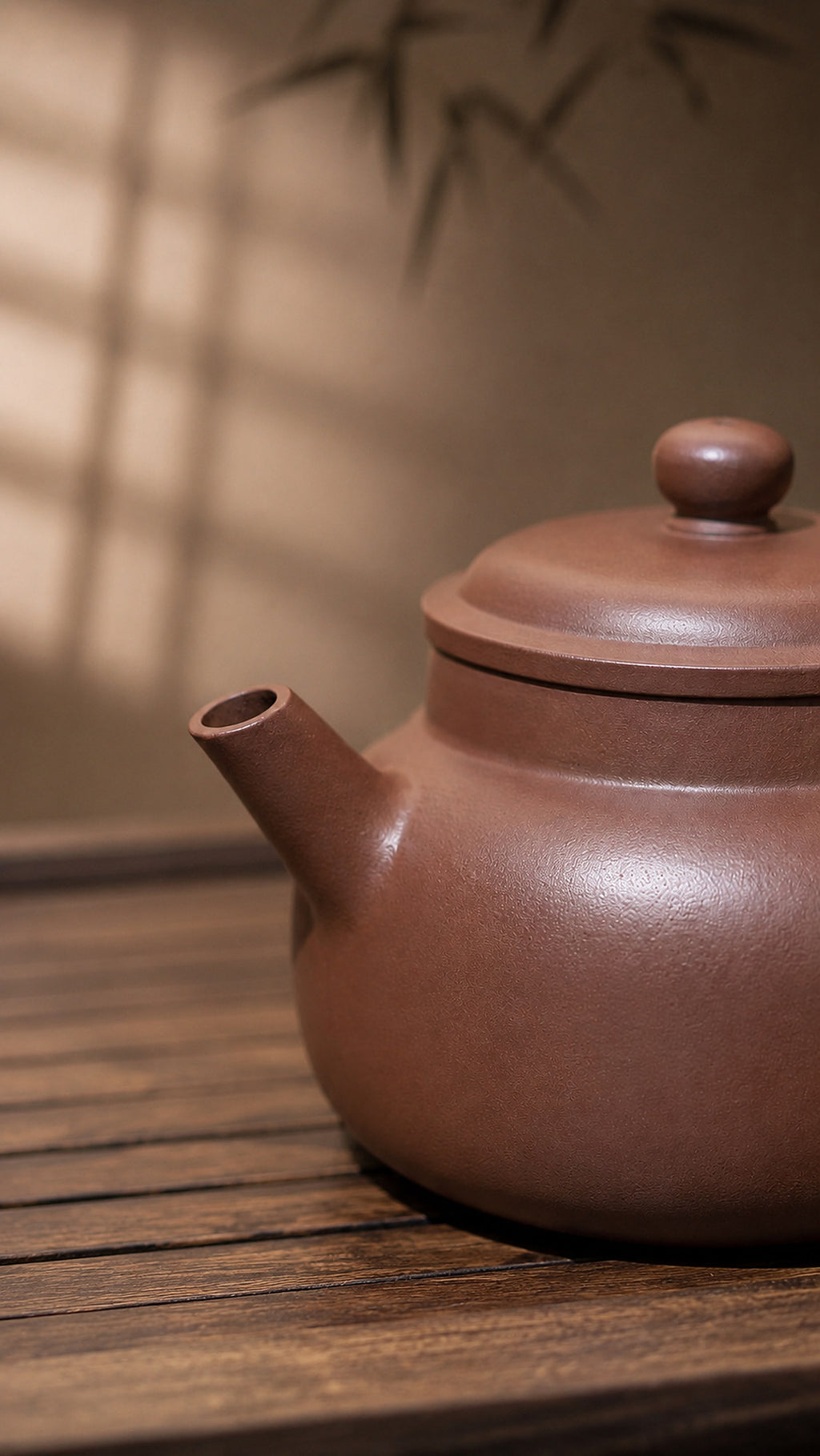 Dicaoqing Zini Dezhong teapot spout and lid rim detail