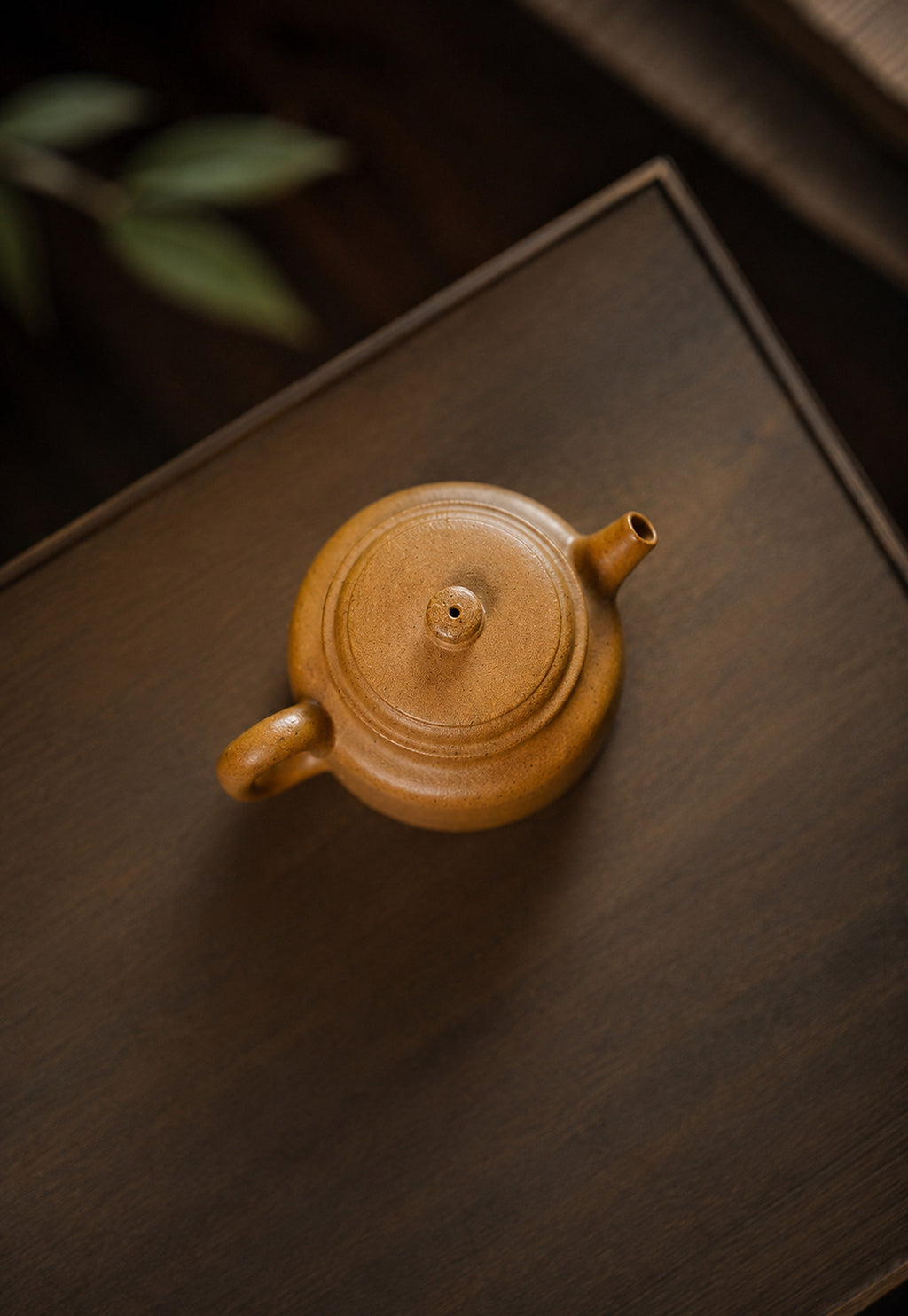 Product view 3 of 75ml Dezhong zisha teapot in Golden Duanni Clay, No. 339