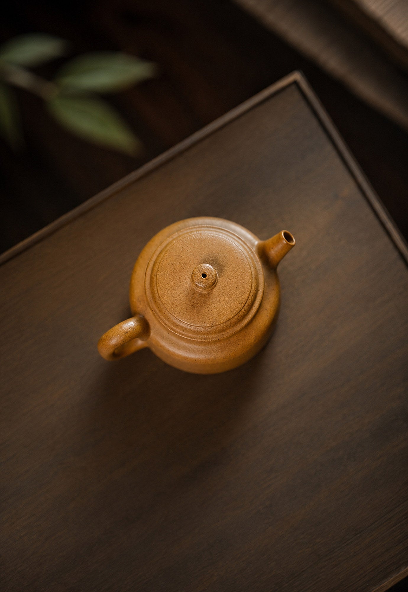Product view 3 of 75ml Dezhong zisha teapot in Golden Duanni Clay, No. 339