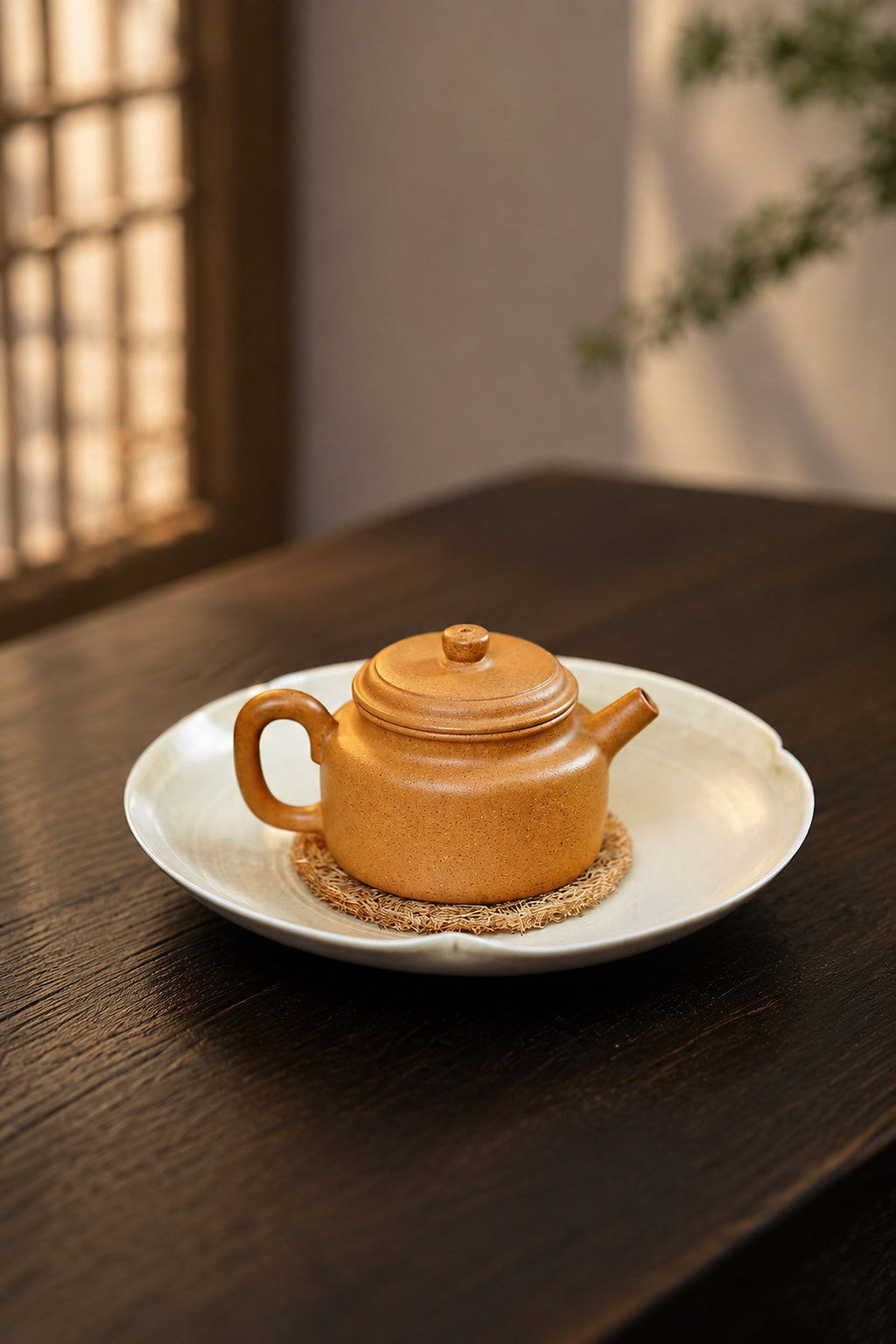 Product view 9 of 75ml Dezhong zisha teapot in Golden Duanni Clay, No. 339