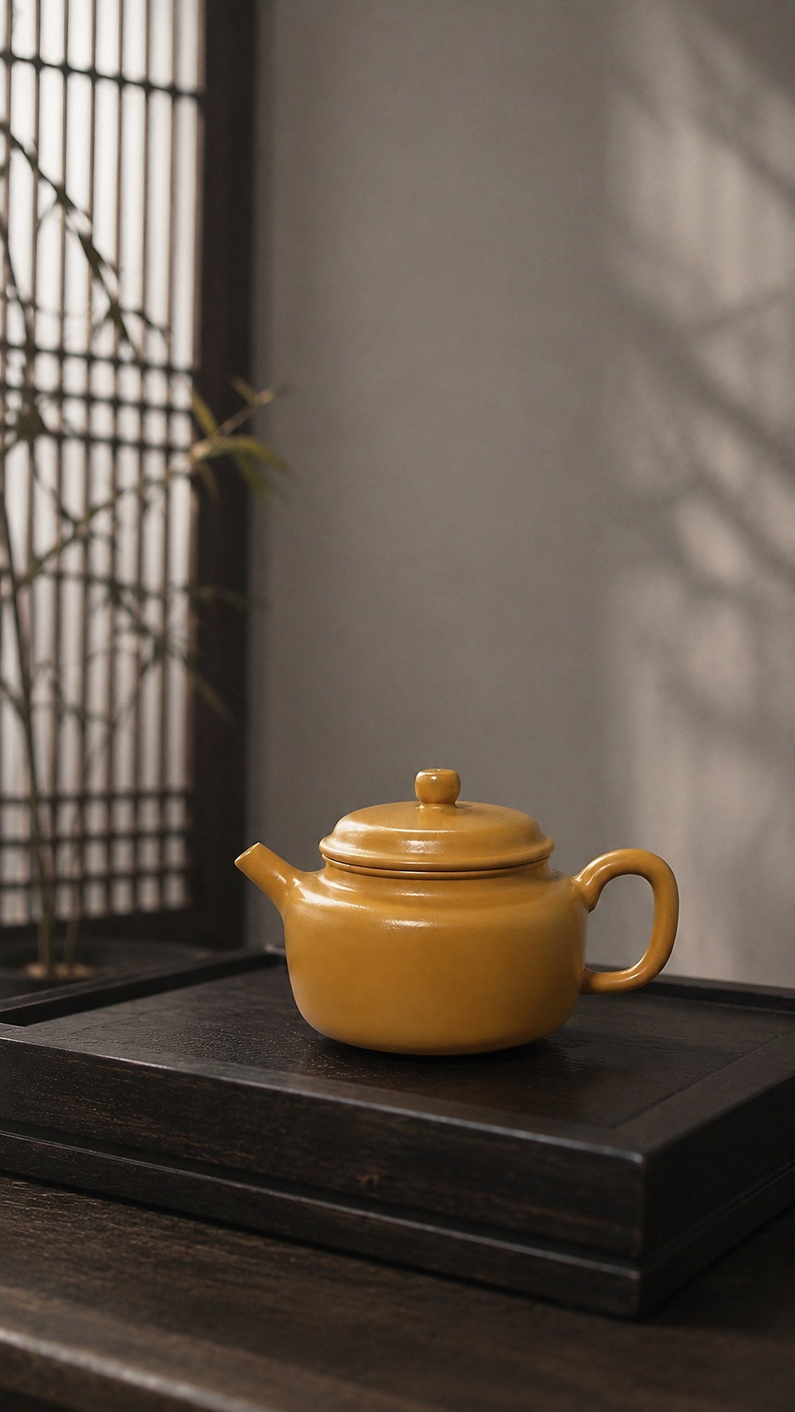 Product view 4 of 100ml Dezhong zisha teapot in Golden Zhuni Clay, No. 024