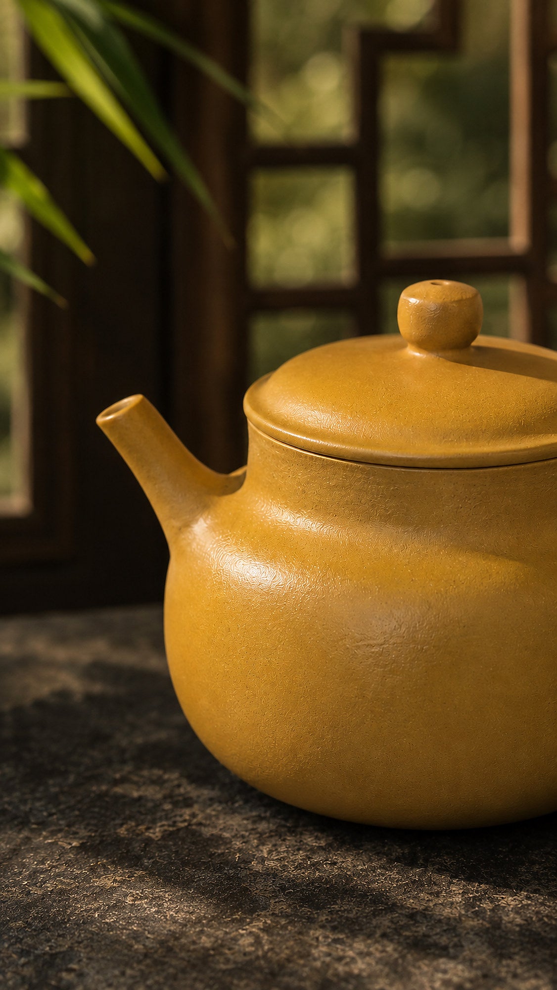 Product view 3 of 100ml Dezhong zisha teapot in Golden Zhuni Clay, No. 028