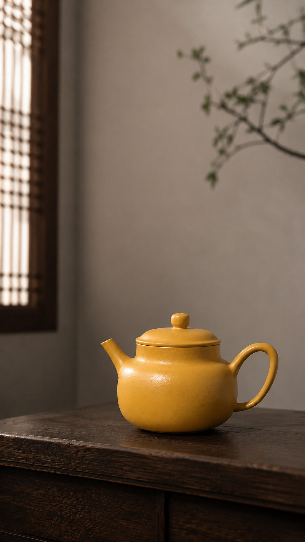 Product view 4 of 100ml Dezhong zisha teapot in Golden Zhuni Clay, No. 028