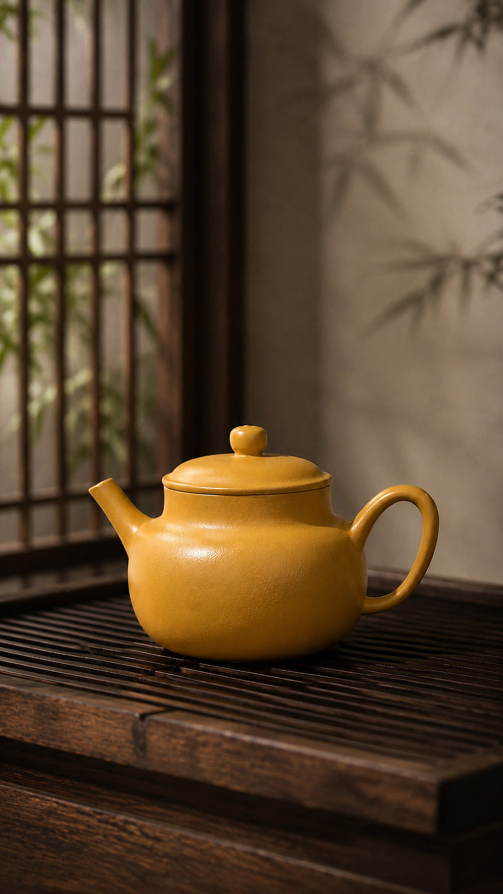 Product view 6 of 100ml Dezhong zisha teapot in Golden Zhuni Clay, No. 028