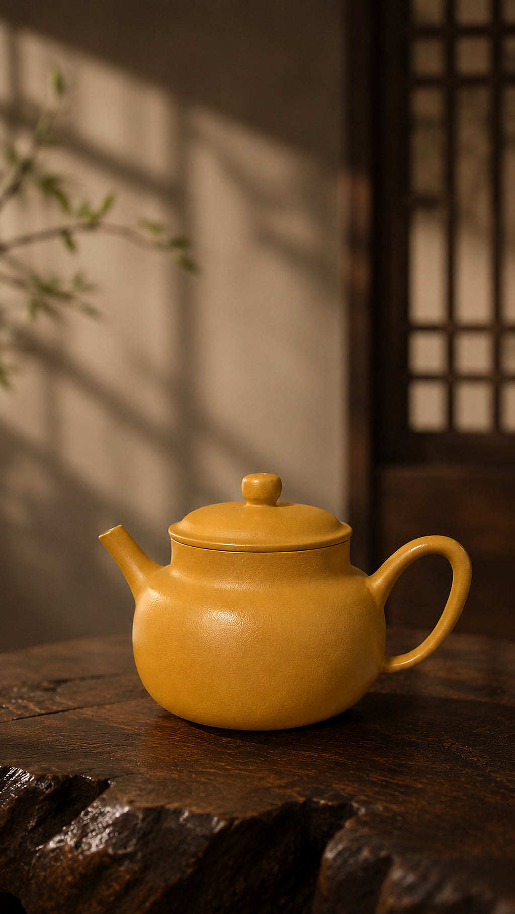 Product view 9 of 100ml Dezhong zisha teapot in Golden Zhuni Clay, No. 028