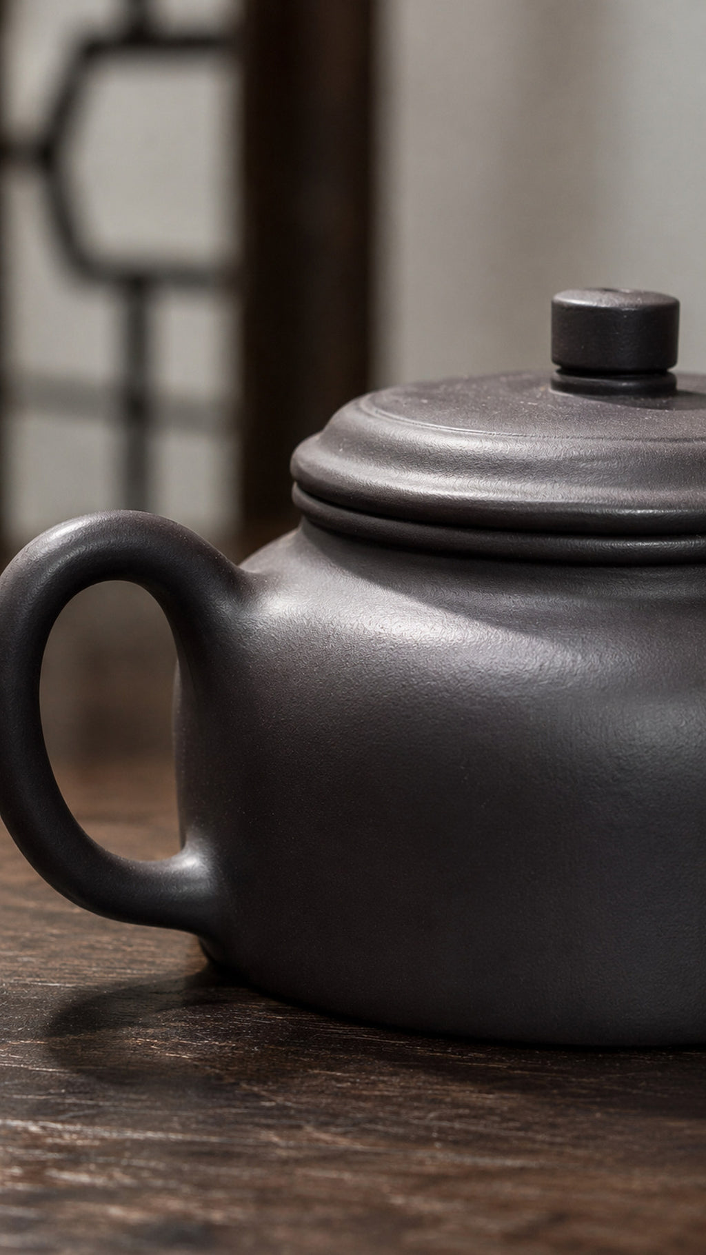Product view 6 of 140ml Dezhong zisha teapot in Hei Duntou Clay, No. 139