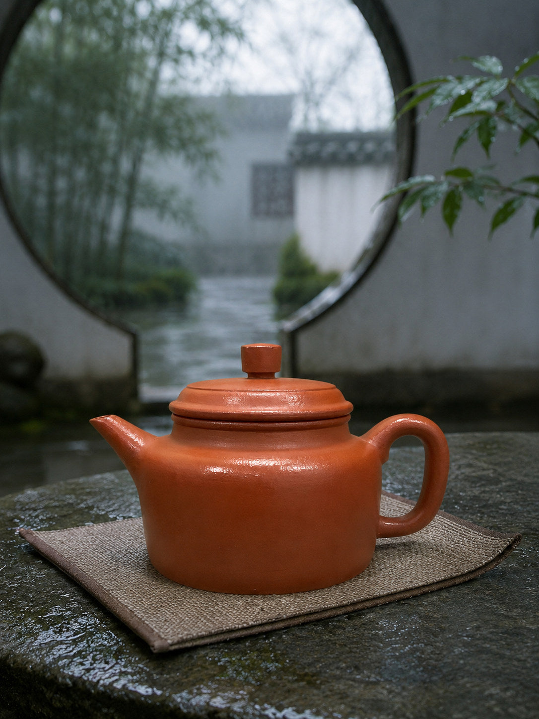 Product view 1 of 200ml Dezhong zisha teapot in Jiangponi Clay, No. 106