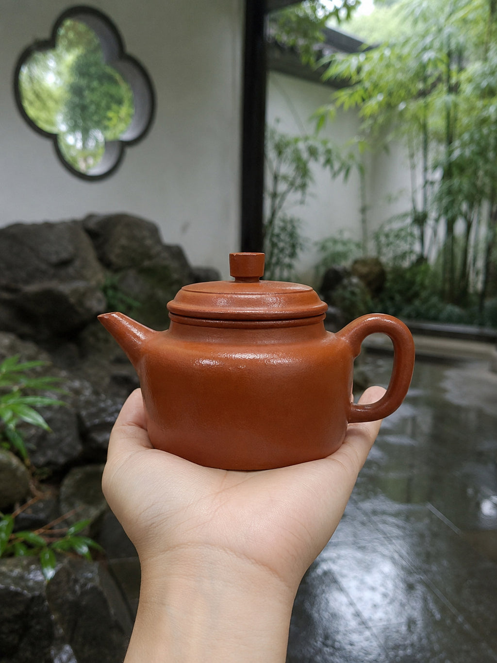 Product view 2 of 200ml Dezhong zisha teapot in Jiangponi Clay, No. 106