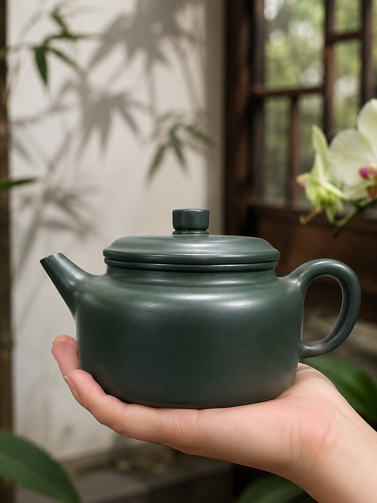 Product view 2 of 130ml Dezhong zisha teapot in Luni Clay, No. 122