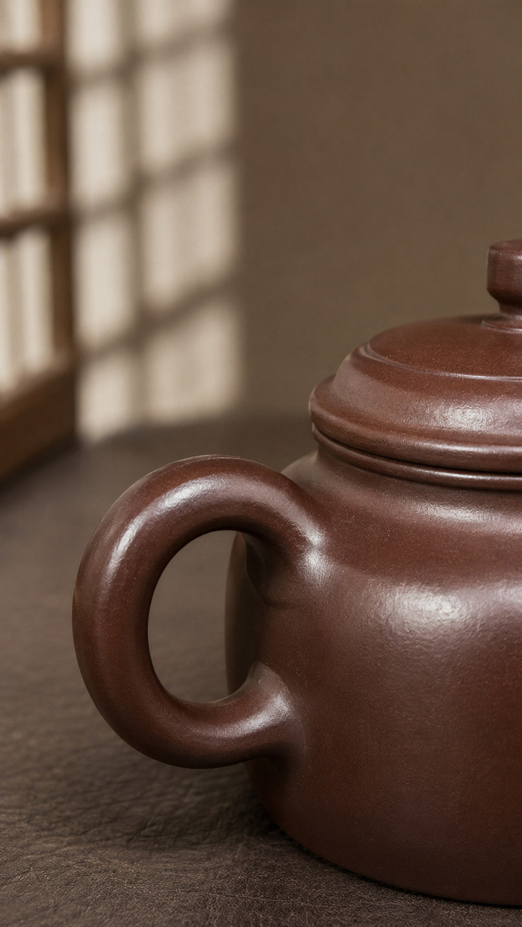 Product view 5 of 220ml Dezhong zisha teapot in Shihong Clay, No. 155