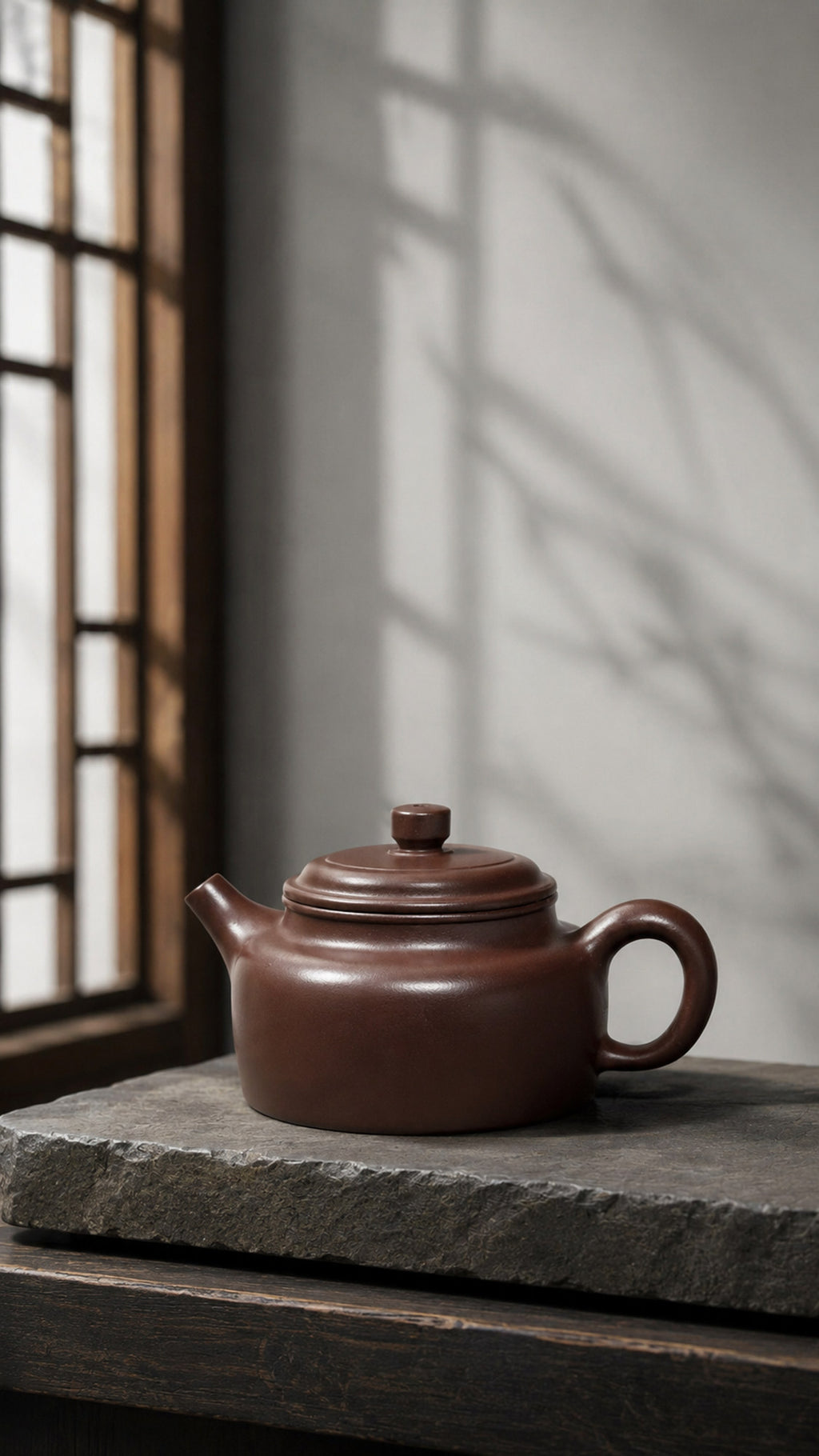 Product view 6 of 220ml Dezhong zisha teapot in Shihong Clay, No. 155