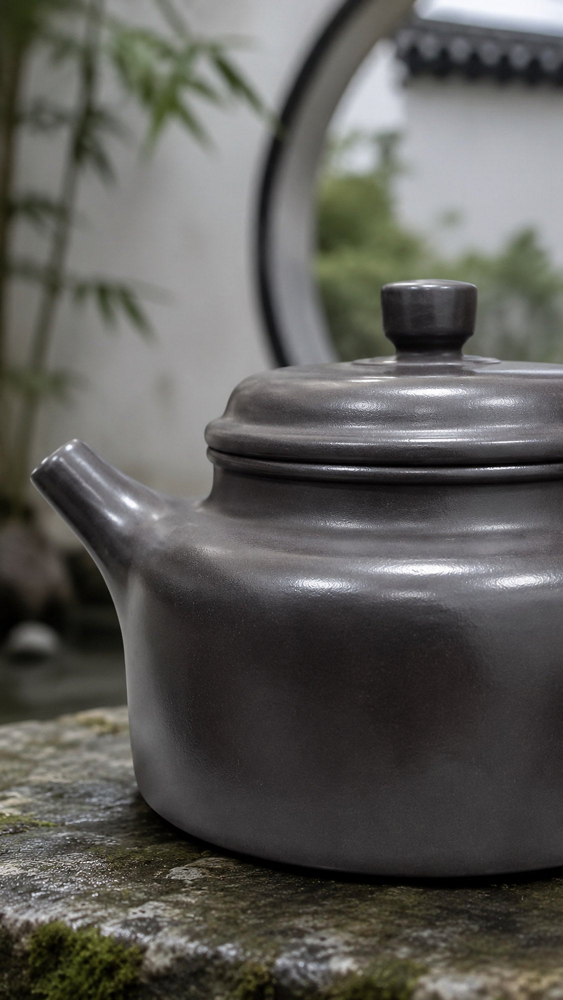 Product view 2 of 220ml Dezhong zisha teapot in Shihuang Clay, No. 111