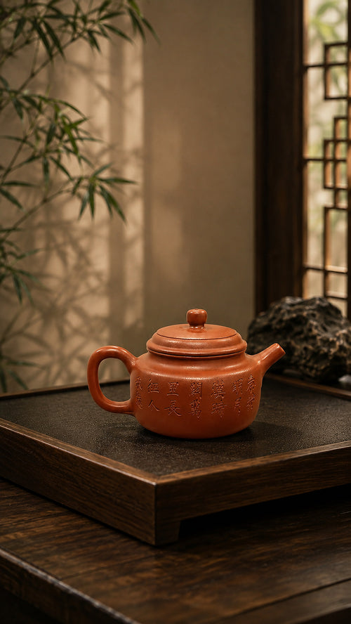 Product view 1 of 80ml Dezhong zisha teapot in Zhuni Clay, No. 034