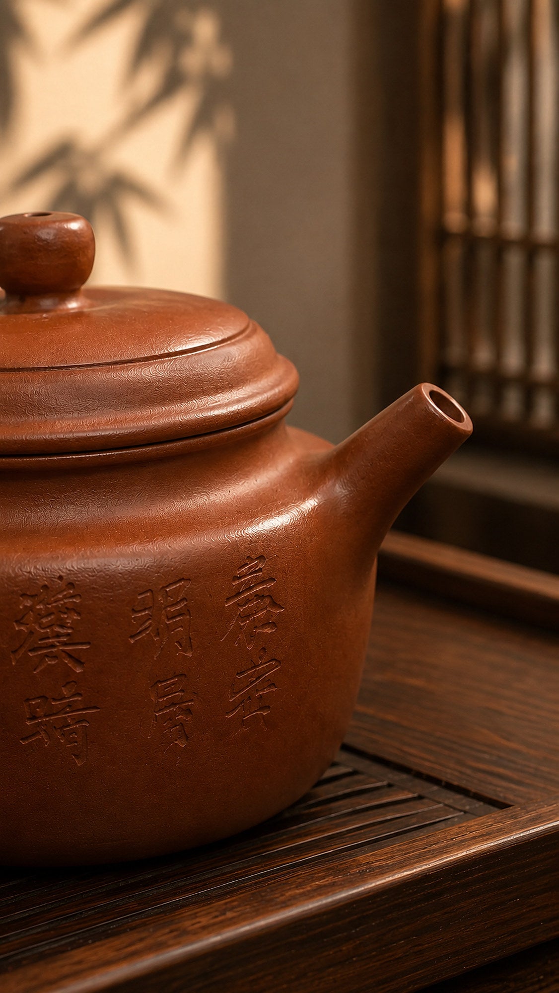 Product view 5 of 80ml Dezhong zisha teapot in Zhuni Clay, No. 034