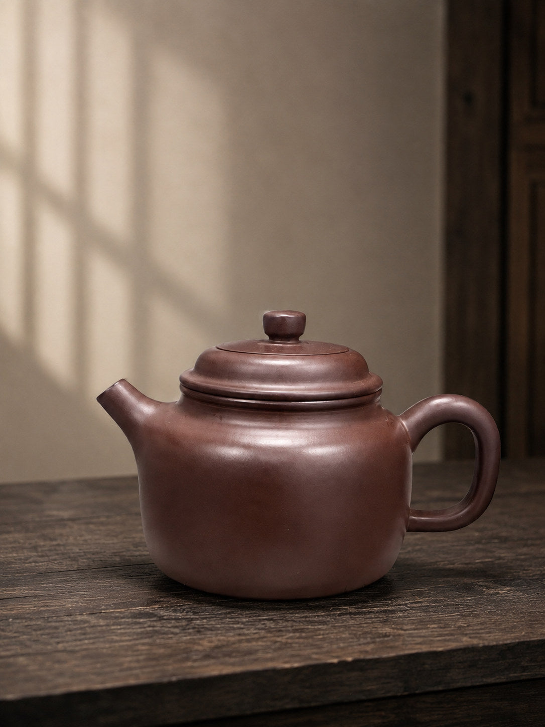 Product view 1 of 110ml Dezhong zisha teapot in Zipao Yusha Clay, No. 074
