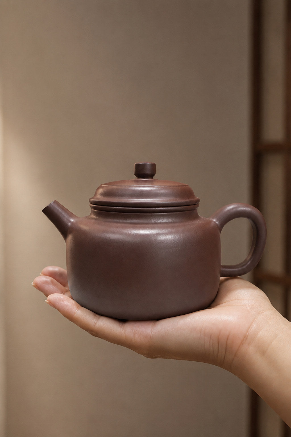 Product view 2 of 200ml Dezhong zisha teapot in Zipao Yusha Clay, No. 078