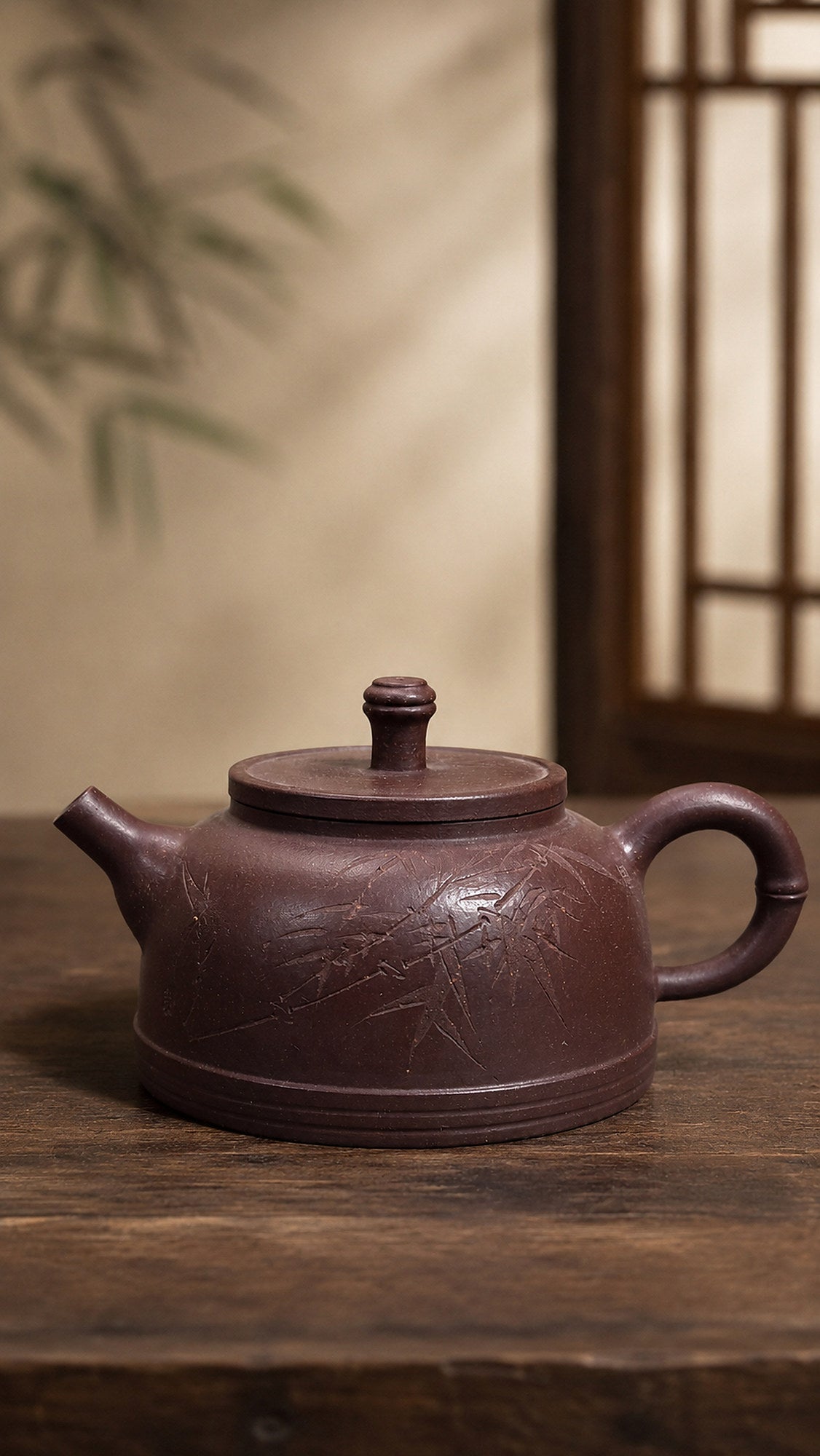 Product view 1 of 180ml Dezhong zisha teapot in Ziyu Jinsha Clay, No. 172