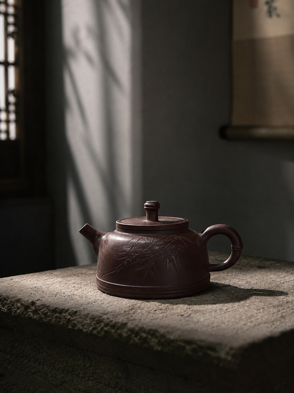 Product view 4 of 180ml Dezhong zisha teapot in Ziyu Jinsha Clay, No. 172