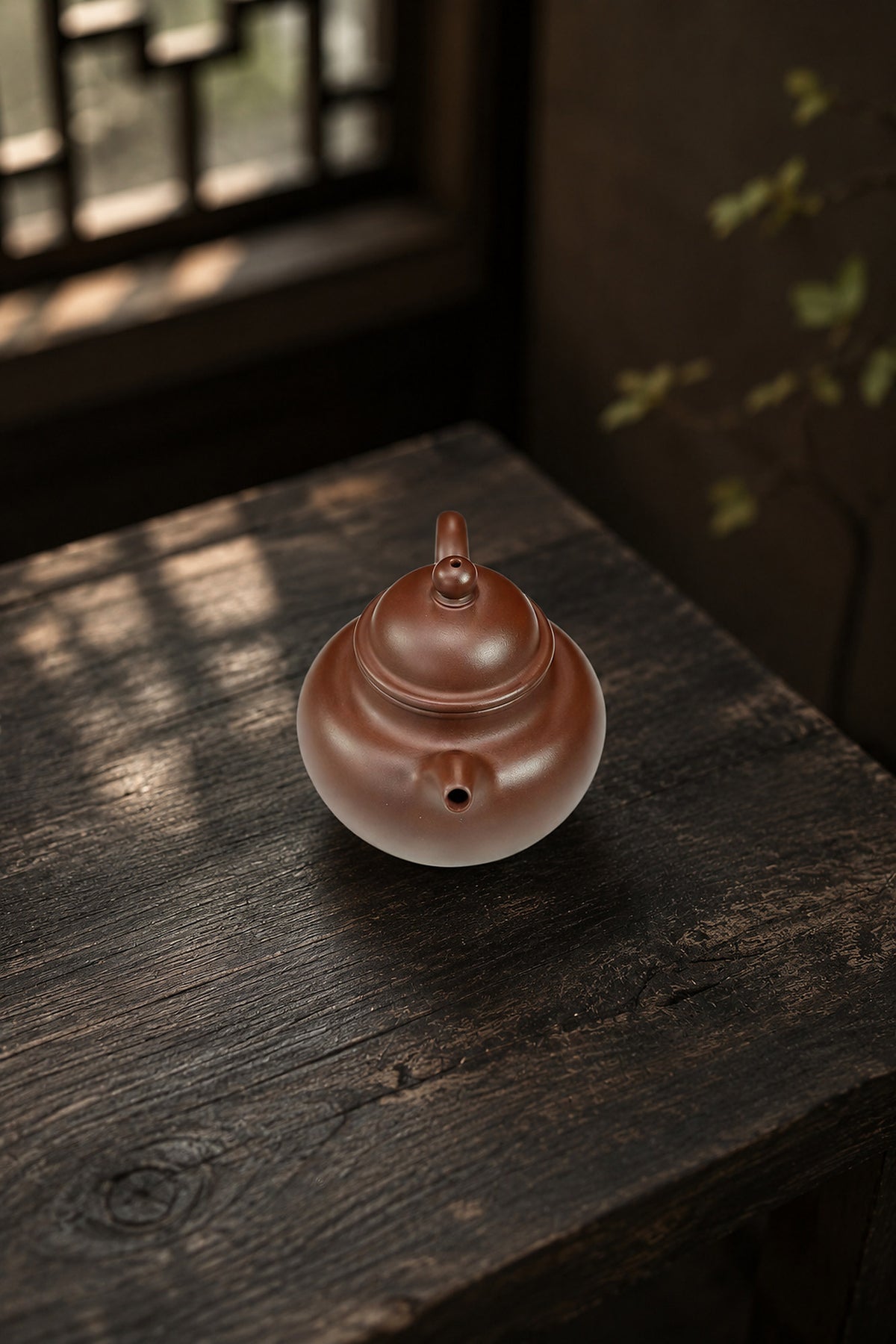 Product view 6 of 100ml Duo Qiu zisha teapot in Aged Zini Clay, No. 382