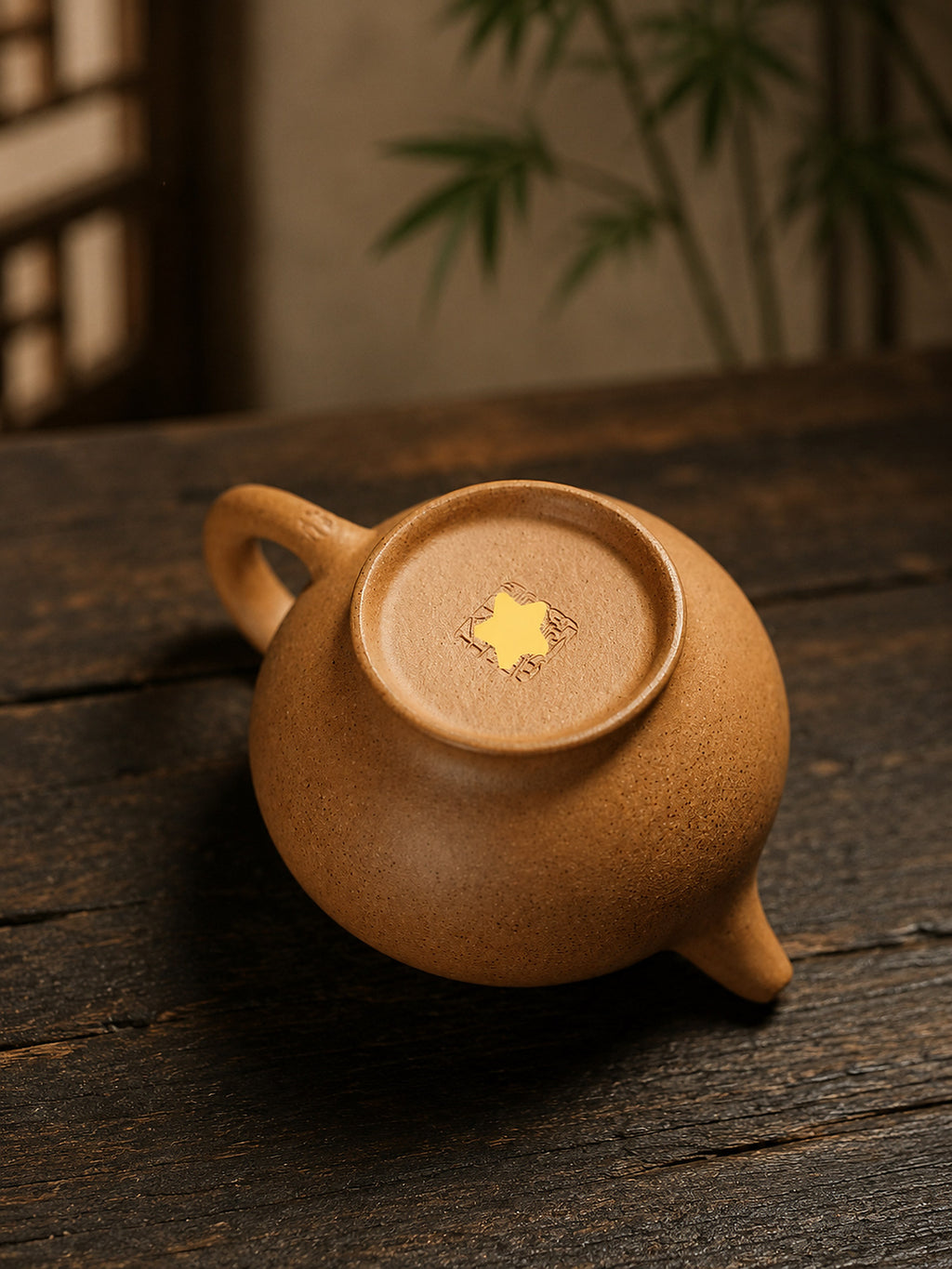 Product view 7 of 100ml Duozhi zisha teapot in Golden Duanni Clay, No. 344