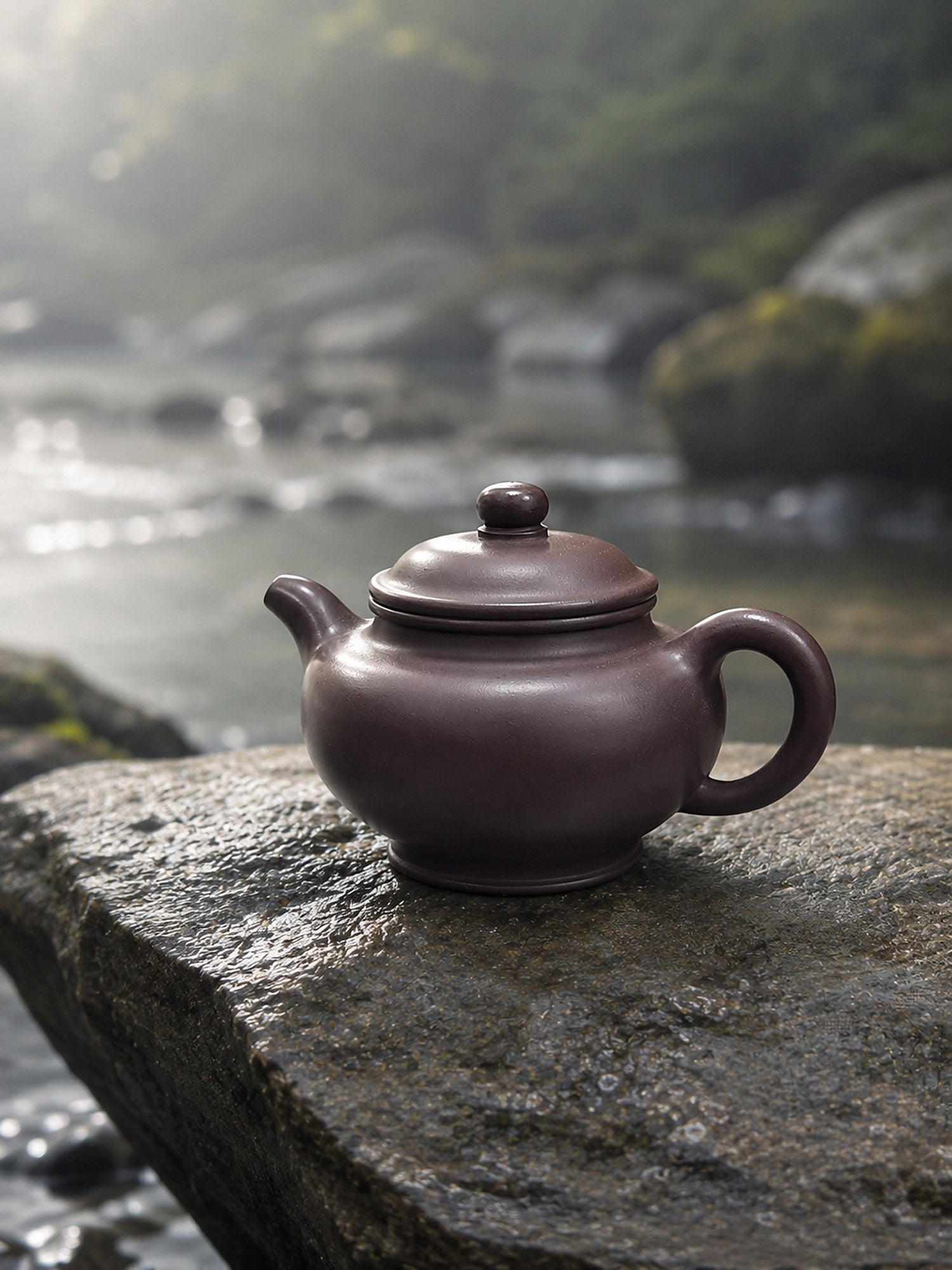 Product view 4 of 150ml Duozhi zisha teapot in Shihong Clay, No. 129
