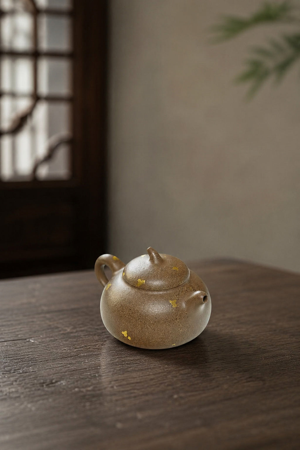 Product view 6 of 90ml Eggplant Form zisha teapot in Qing Jiangponi Clay, No. 423