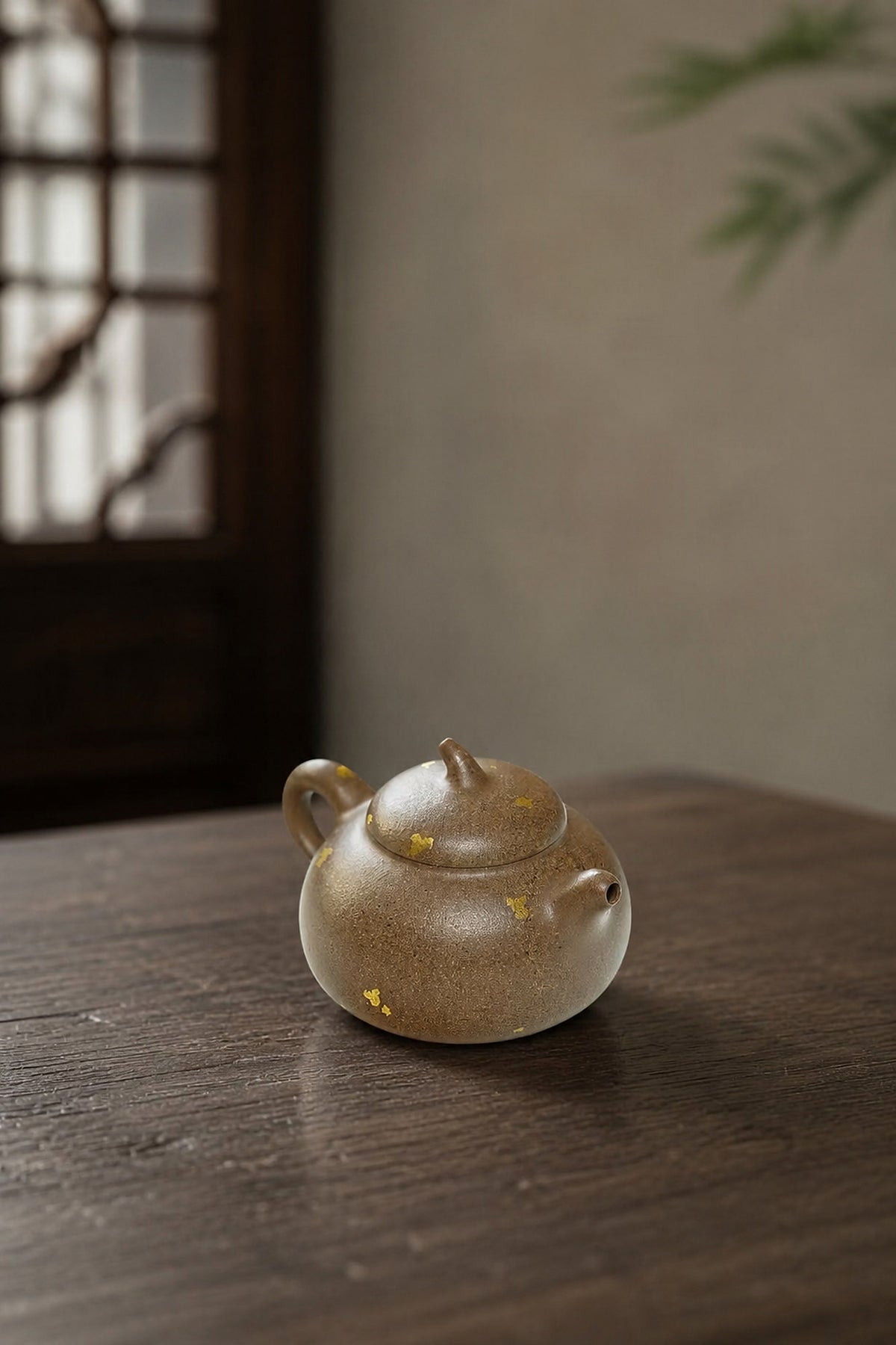 Product view 6 of 90ml Eggplant Form zisha teapot in Qing Jiangponi Clay, No. 423