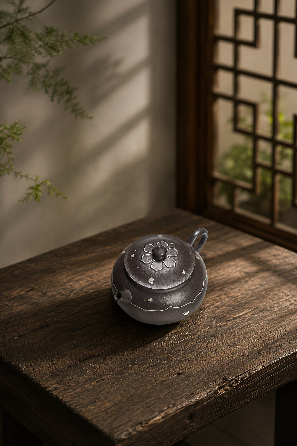 Product view 6 of 100ml Fan Lian Wu Xiang zisha teapot in Tianqingni Clay, No. 231