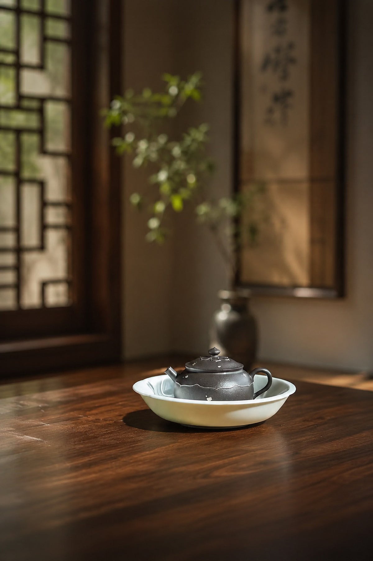 Product view 8 of 100ml Fan Lian Wu Xiang zisha teapot in Tianqingni Clay, No. 231