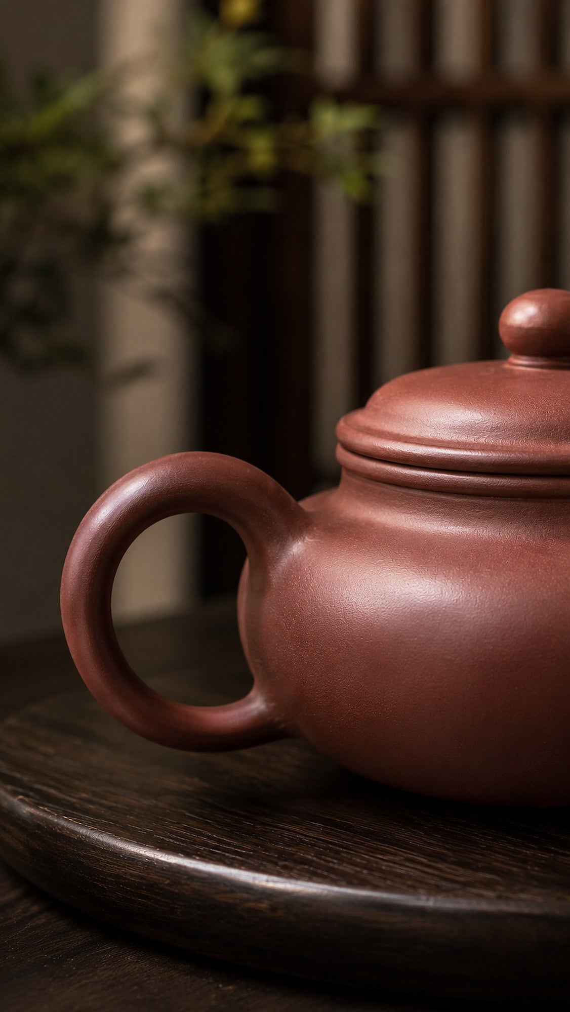 Product view 5 of 130ml Fanggu zisha teapot in Dicaoqing Zini Clay, No. 058