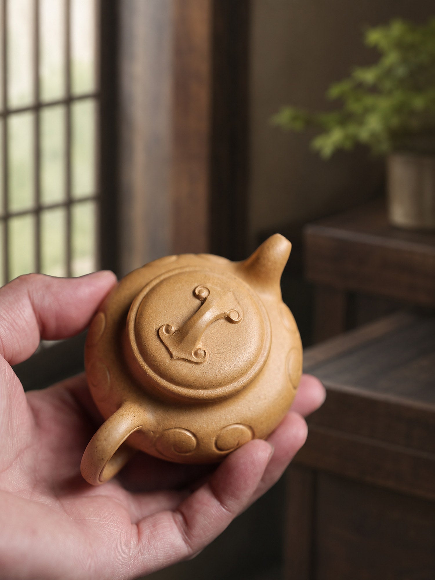 Product view 2 of 125ml Fanggu zisha teapot in Duanni Clay, No. 322