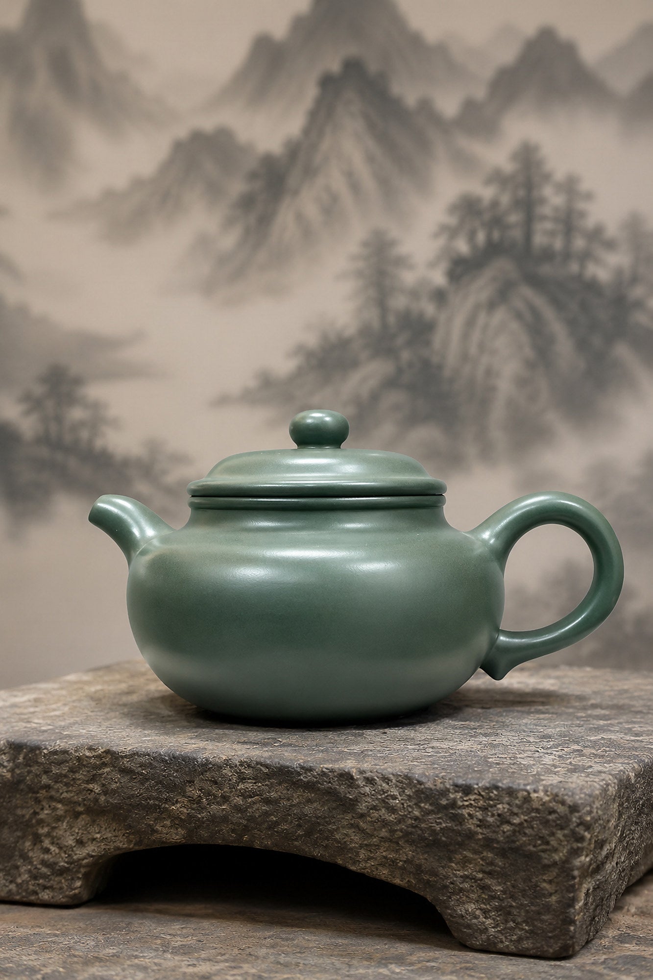 Product view 1 of 200ml Fanggu zisha teapot in Luni Clay, No. 118