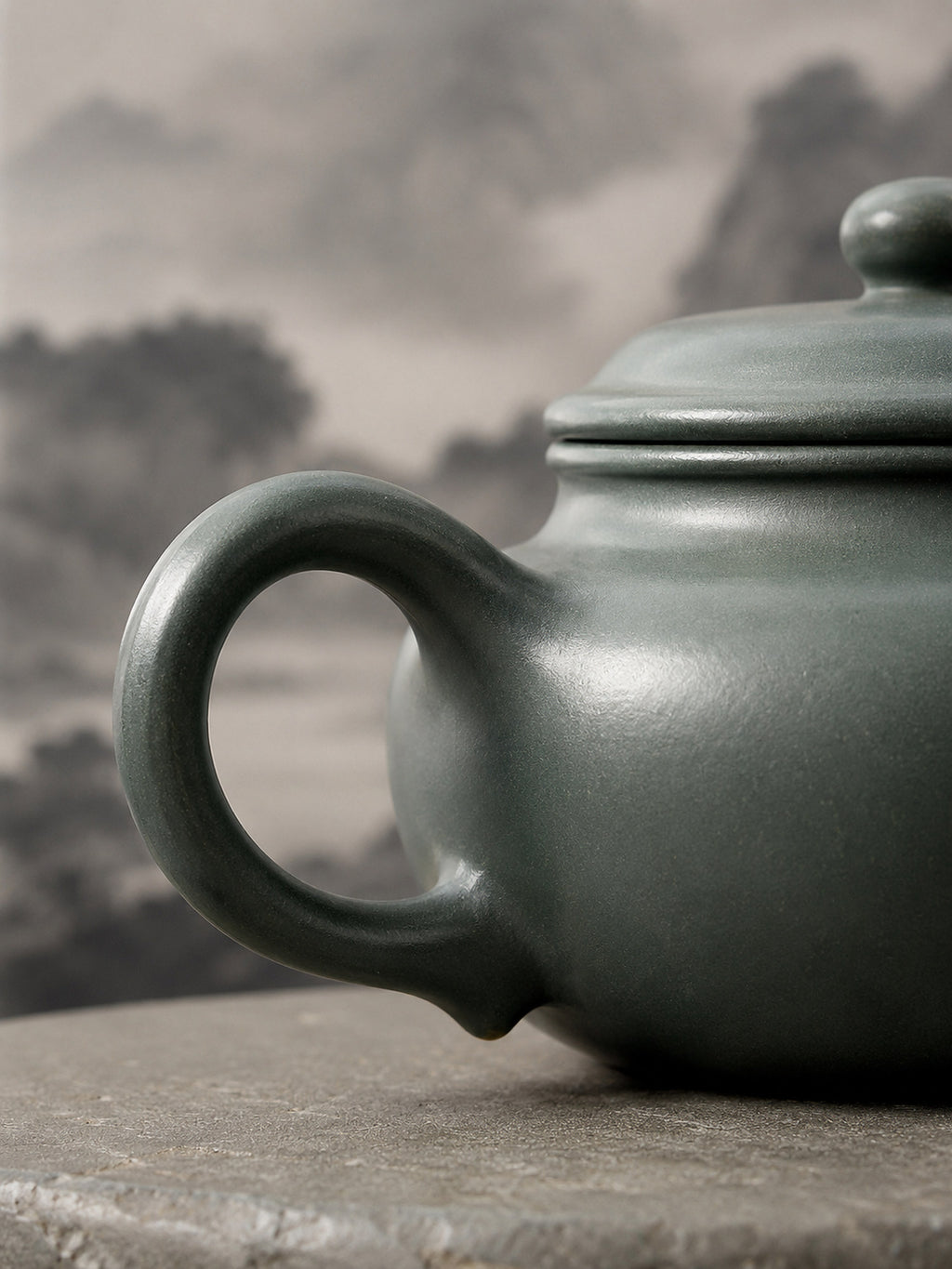 Product view 5 of 200ml Fanggu zisha teapot in Luni Clay, No. 118