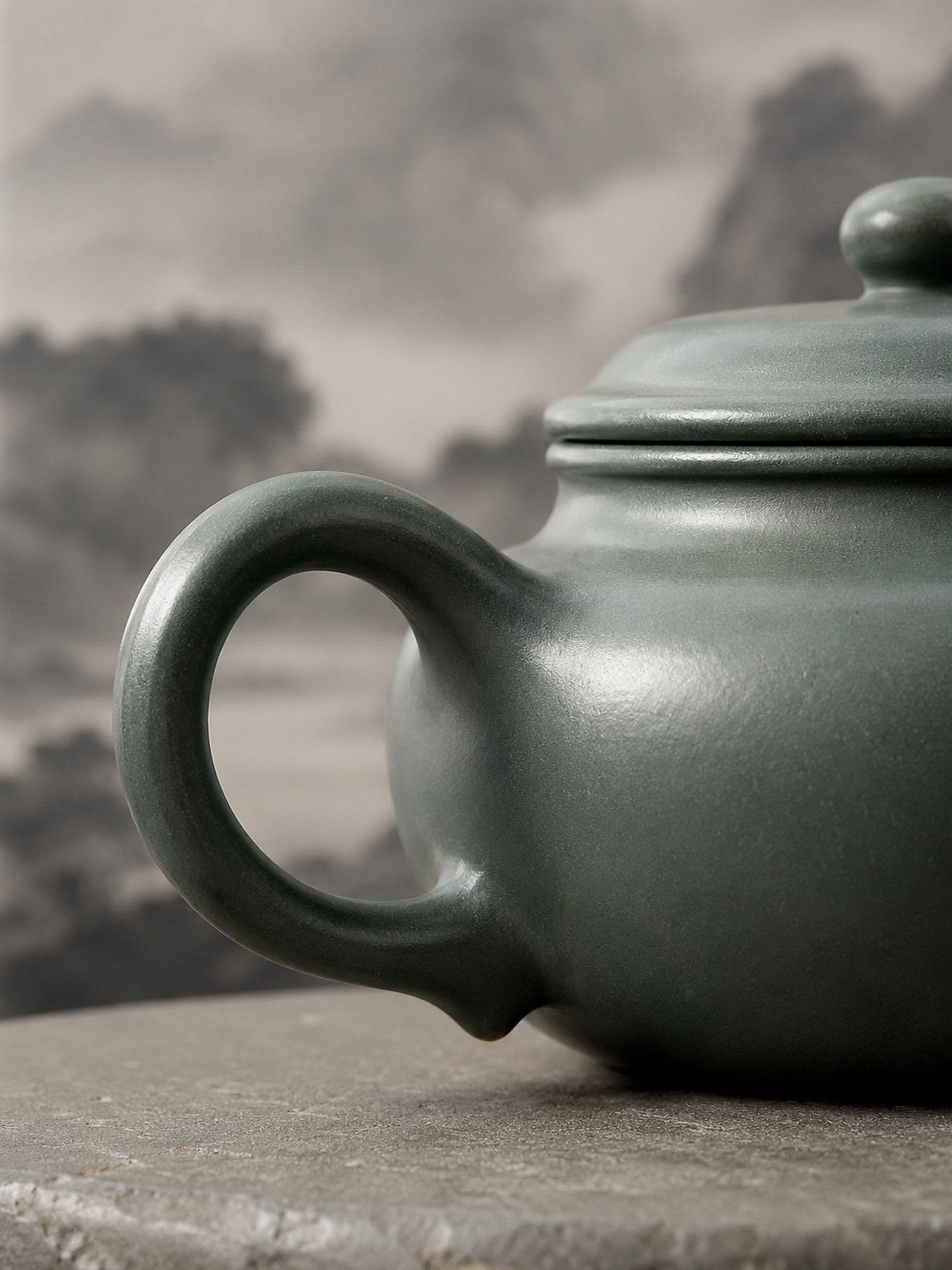 Product view 5 of 200ml Fanggu zisha teapot in Luni Clay, No. 118