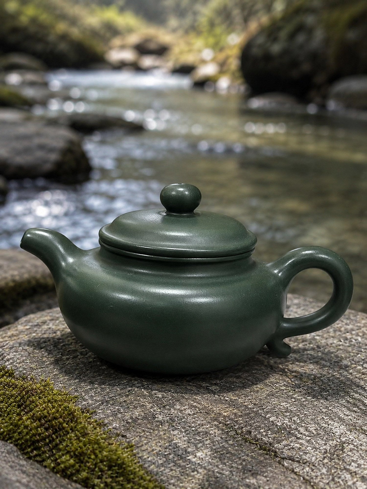 Product view 1 of 110ml Fanggu zisha teapot in Luni Clay, No. 127