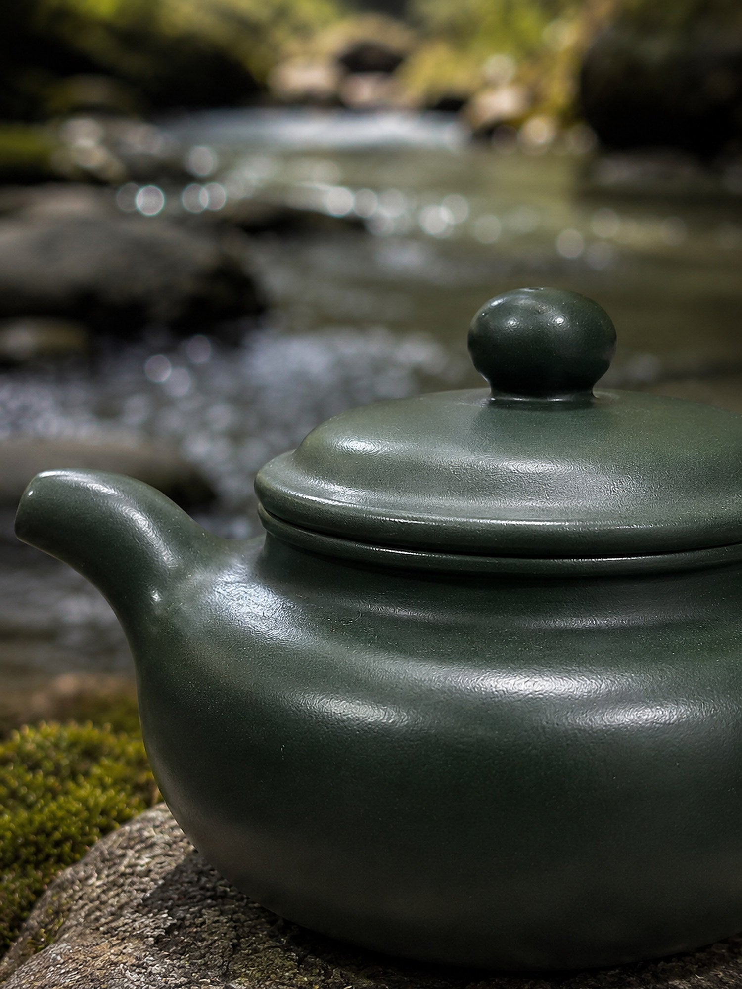 Product view 3 of 110ml Fanggu zisha teapot in Luni Clay, No. 127